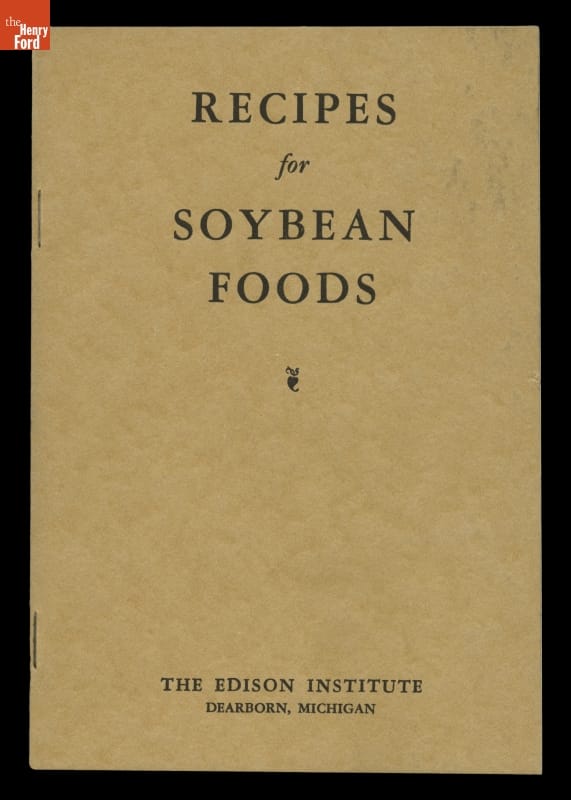Tan booklet cover with text