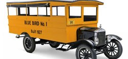 Virtual Visit - Blue Bird School Bus