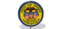 1910 Button, Vote for Women 1910 Button, Vote for Women