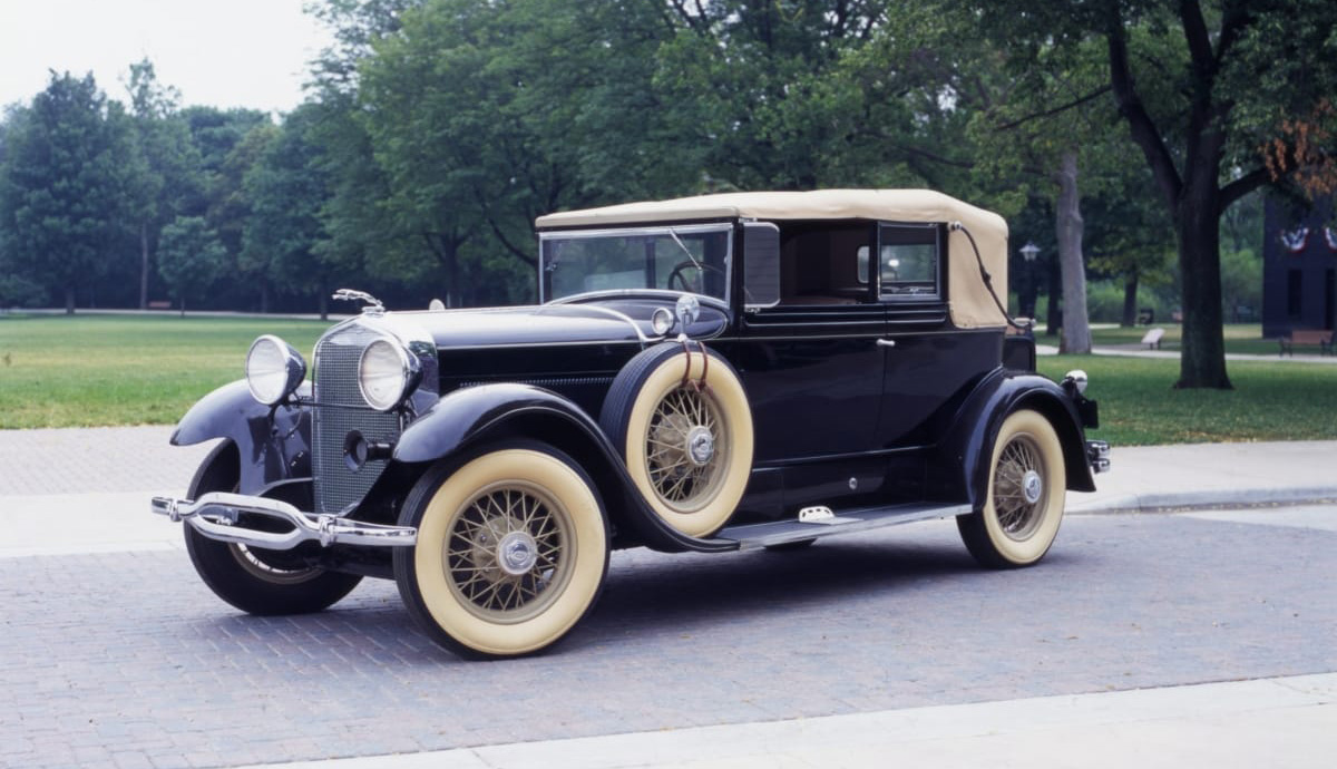thf88918 1929 Lincoln Convertible Victoria