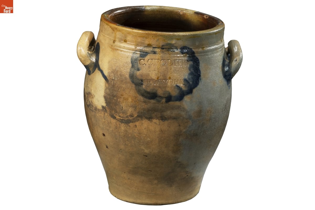 Clarkson Crolius Oyster Jar Clarkson Crolius Oyster Jar