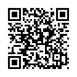 Black and white QR code