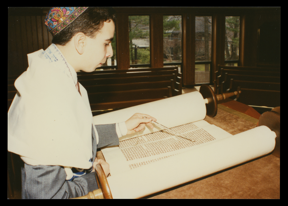 Michael Endelman, Dressed for His Bar Mitzvah, 1989 Michael Endelman, Dressed for His Bar Mitzvah, 1989
