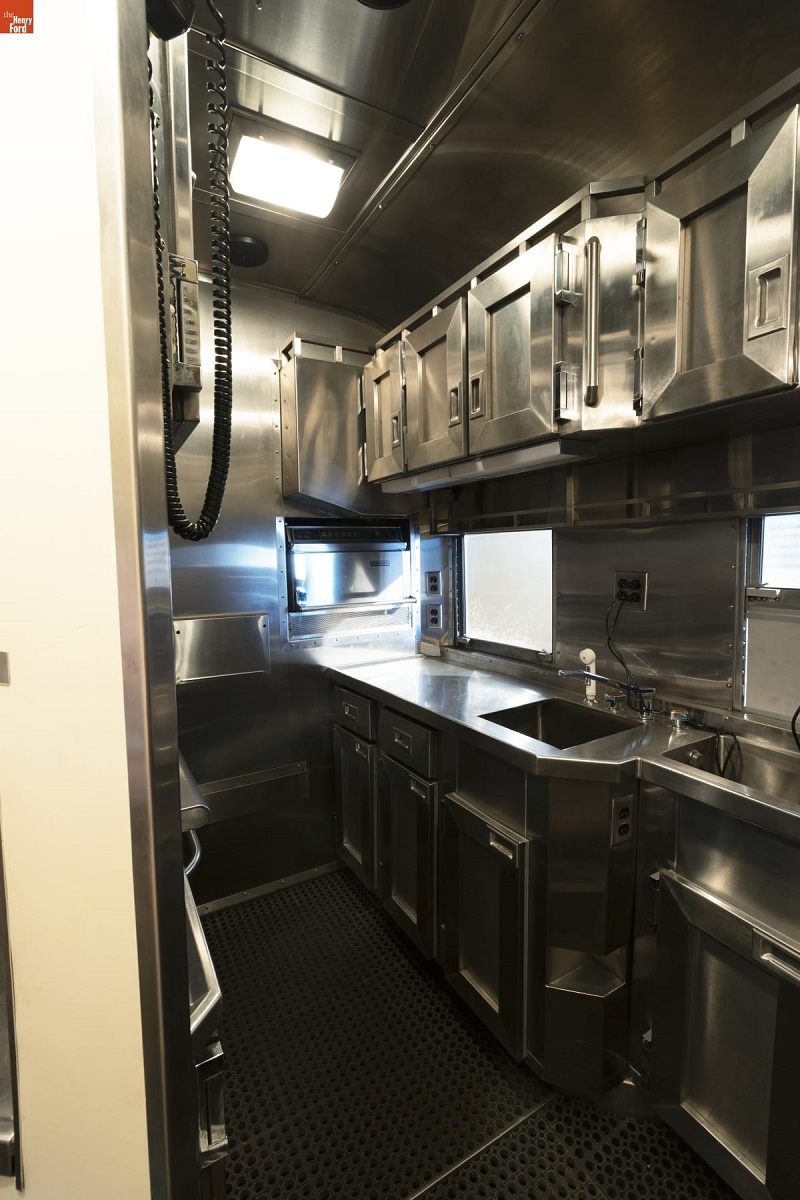 thf186289 Small stainless steel galley kitchen