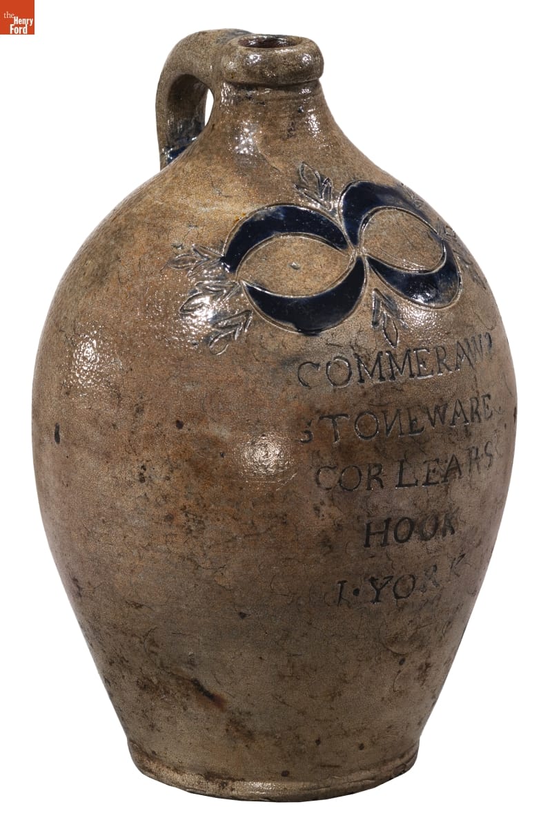 thf191112 Jug stamped “Commeraw’s Stoneware Corlears Hook N. York