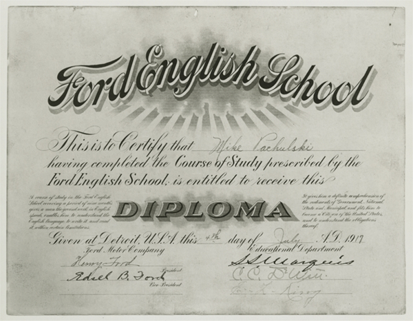 Ford English School Diploma Ford English School Diploma