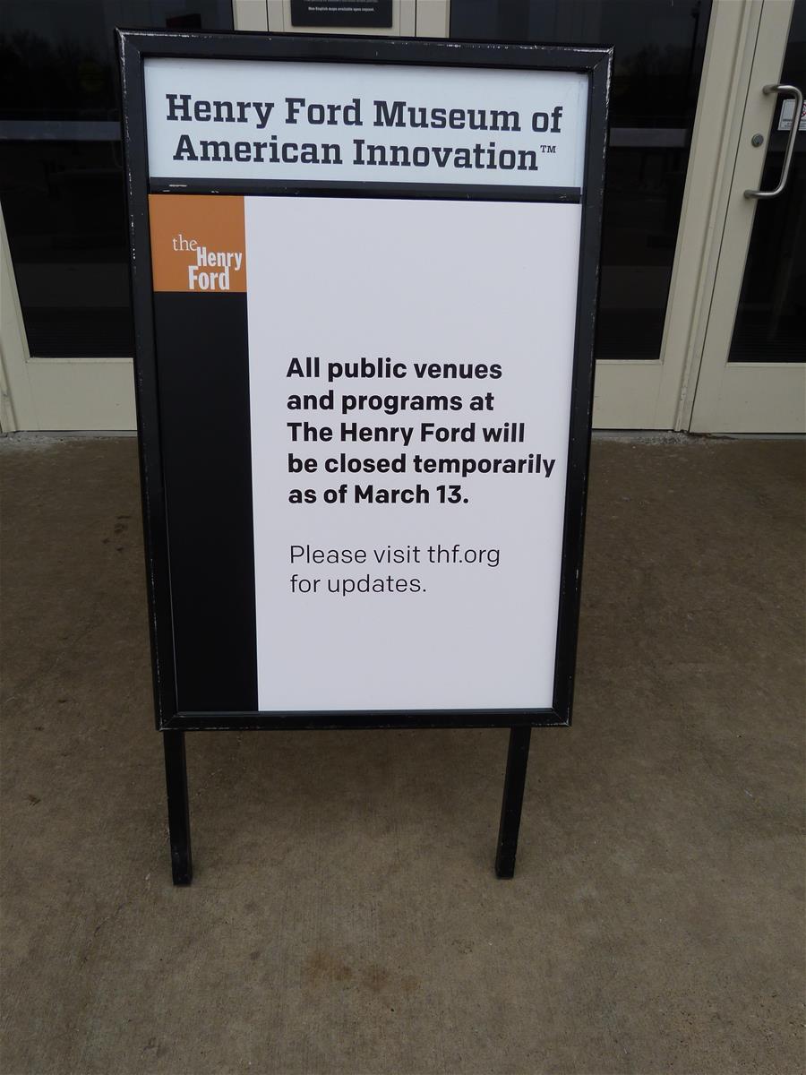 Sign with text