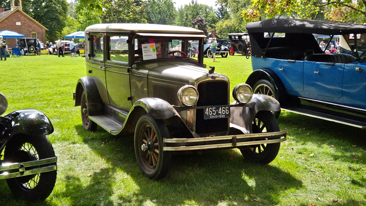 20230909_123137 This unrestored 1928 Pontiac took home a Curator’s Choice award this year.